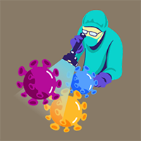 Virus Cleanup Game