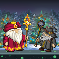 Wizard Santa Jump Juego