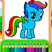 Wonder Pony Coloring Game